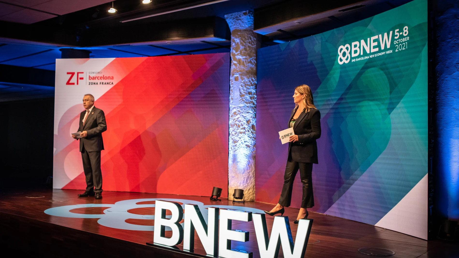 Pere Navarro y Blanca Sorigué presentaron la segunda edición de BNEW