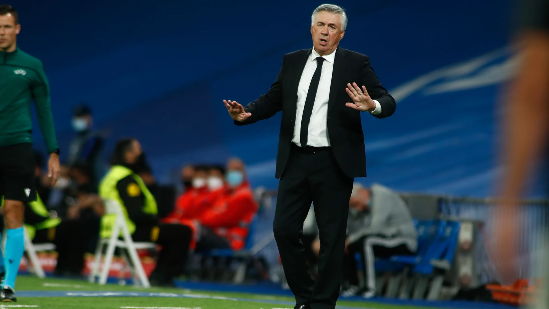 Carlo Ancelotti, entrenador del Real Madrid