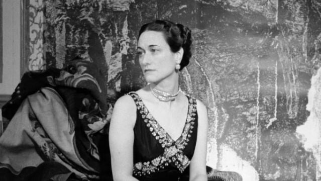 La duquesa de Windsor, con el brazalete de rubíes