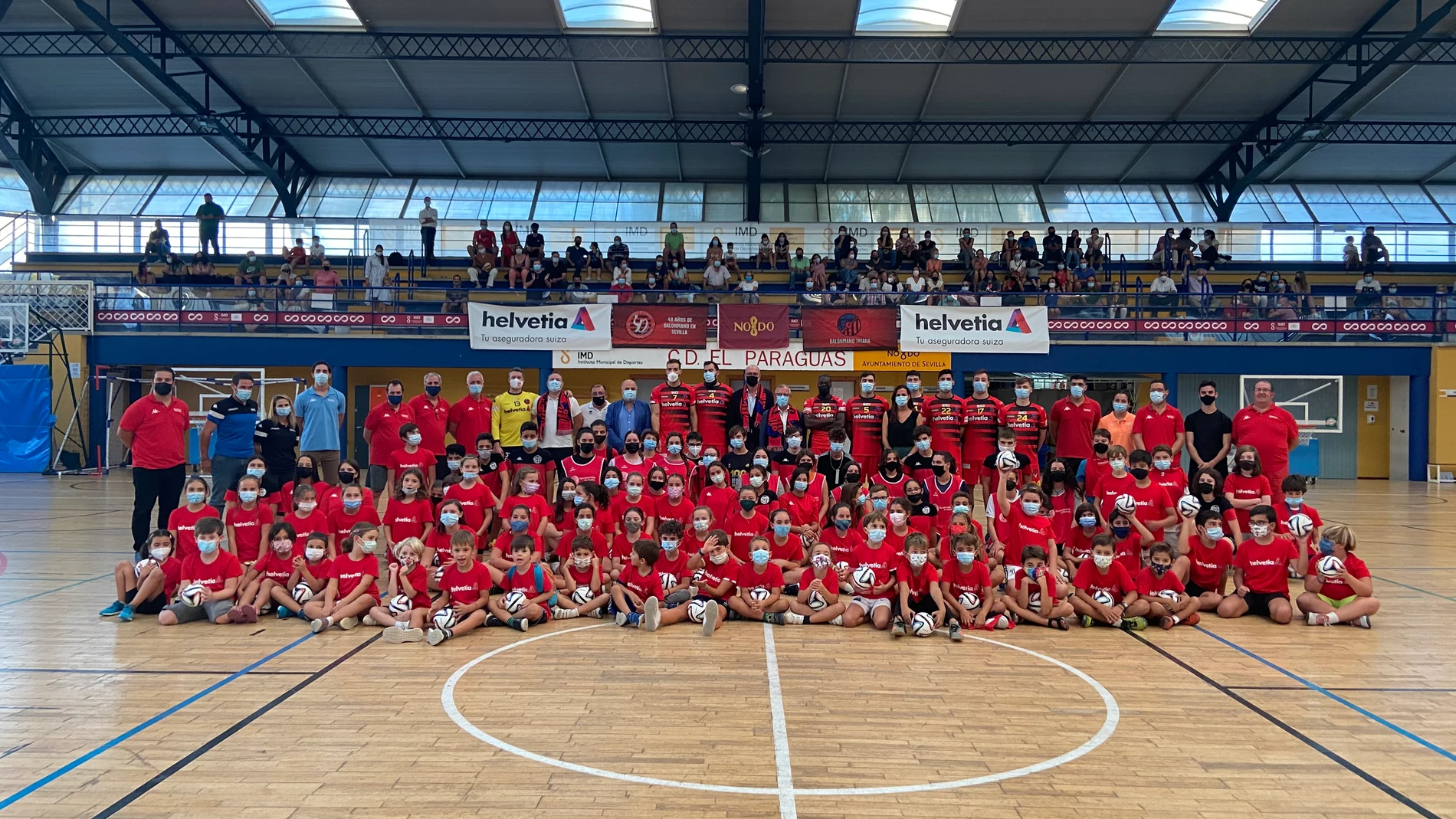 Presentación del Club Helvetia Balonmano Prointegrada