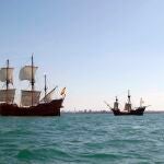 El galeón 'Andalucía' y la nao 'Victoria' concluyen hoy domingo la jornada de puertas abiertas