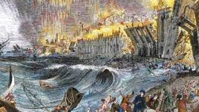 El terremoto de Lisboa de 1755 provocó un gran tsunami y la destrucción de gran parte de la capital portuguesa