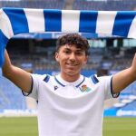 Jonathan Gómez, nuevo fichaje de la Real Sociedad.