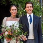 Claudia Osborne y José Entrecanales el día de su boda