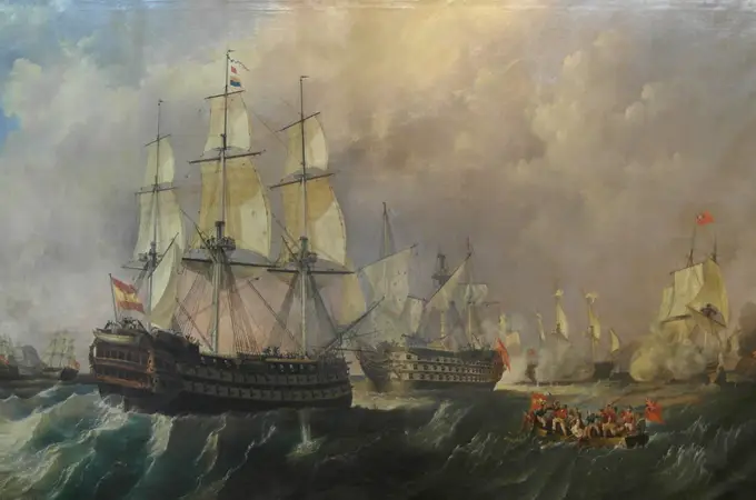 “Santísima Trinidad”, así fue el doloroso y heroico final del buque español de guerra más grande jamás construido