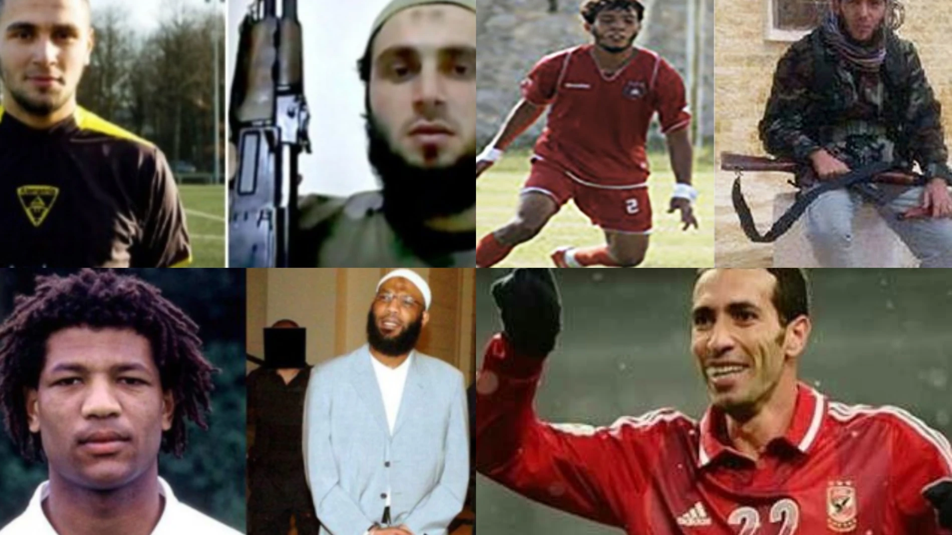 De futbolistas a terroristas