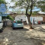 Vivienda en ruina donde hacinaban a los trabajadores en La Seca (Valladolid)