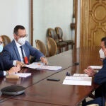 El consejero de Cultura y Turismo, Javier Ortega, se reúne con el Secretario General de Cultura y Deporte del Ministerio de Cultura y Deporte, Víctor Francos