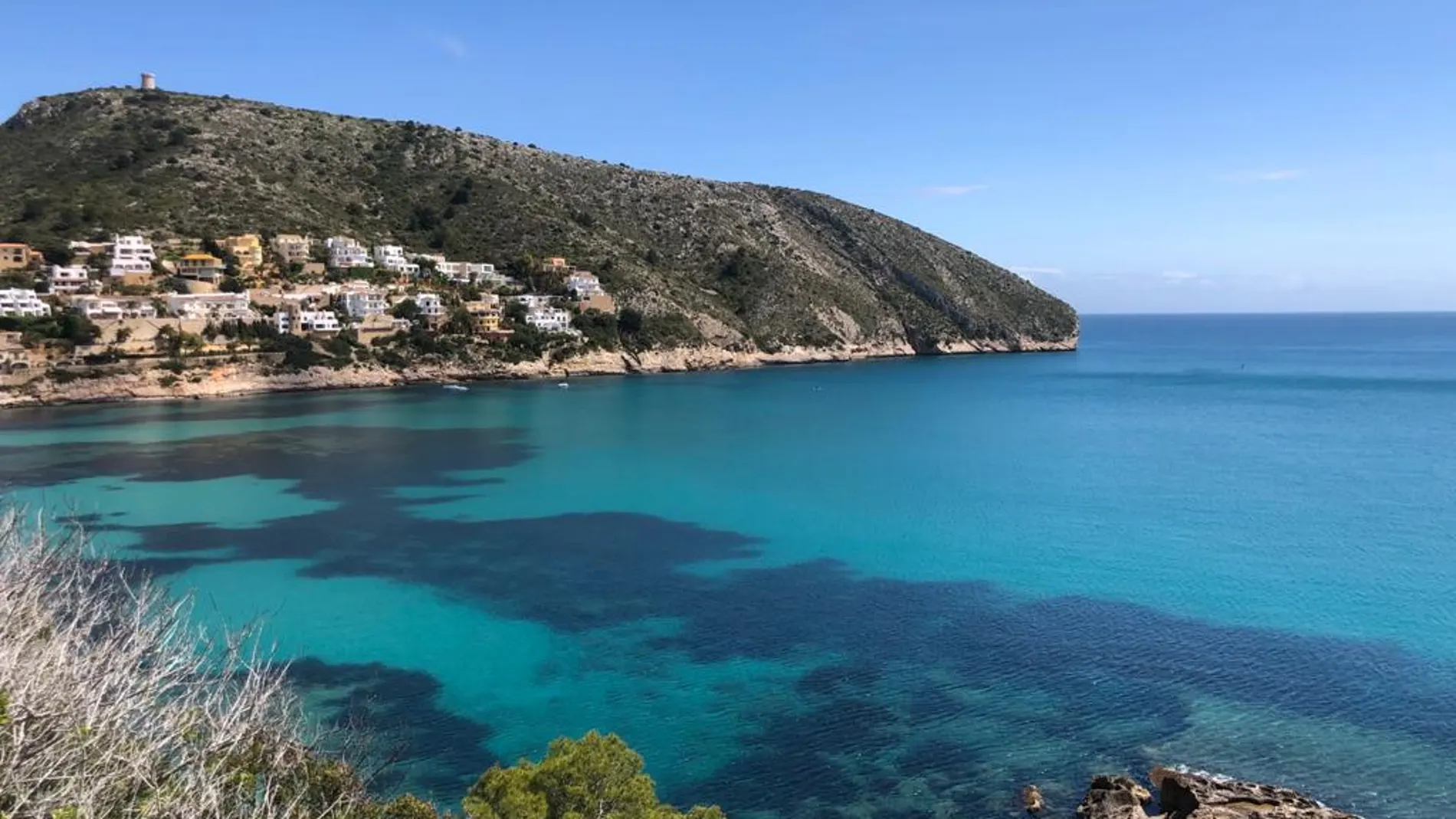 Imagen de la playa de Moraria