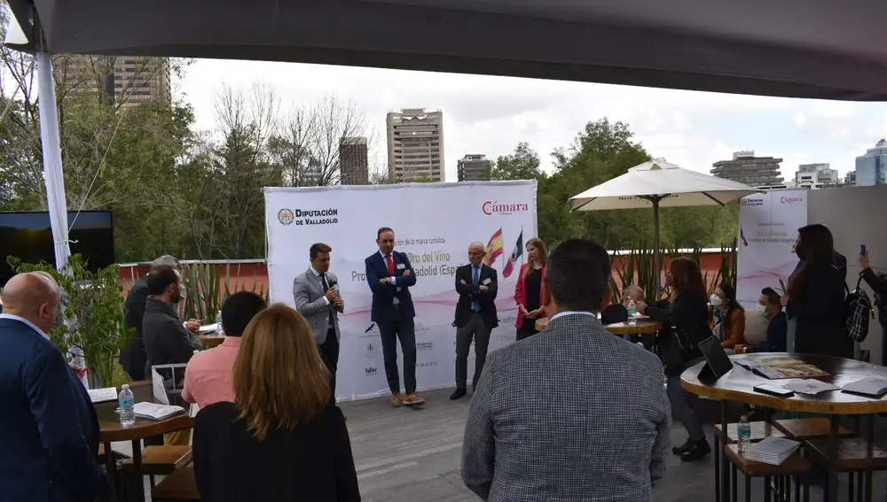 Presentación de la oferta turística y gastronómica de la provincia de Valladolid en México