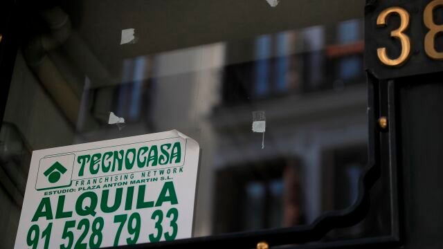 Anuncio de una vivienda en alquiler en Madrid