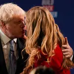 Boris Johnson y Carrie after