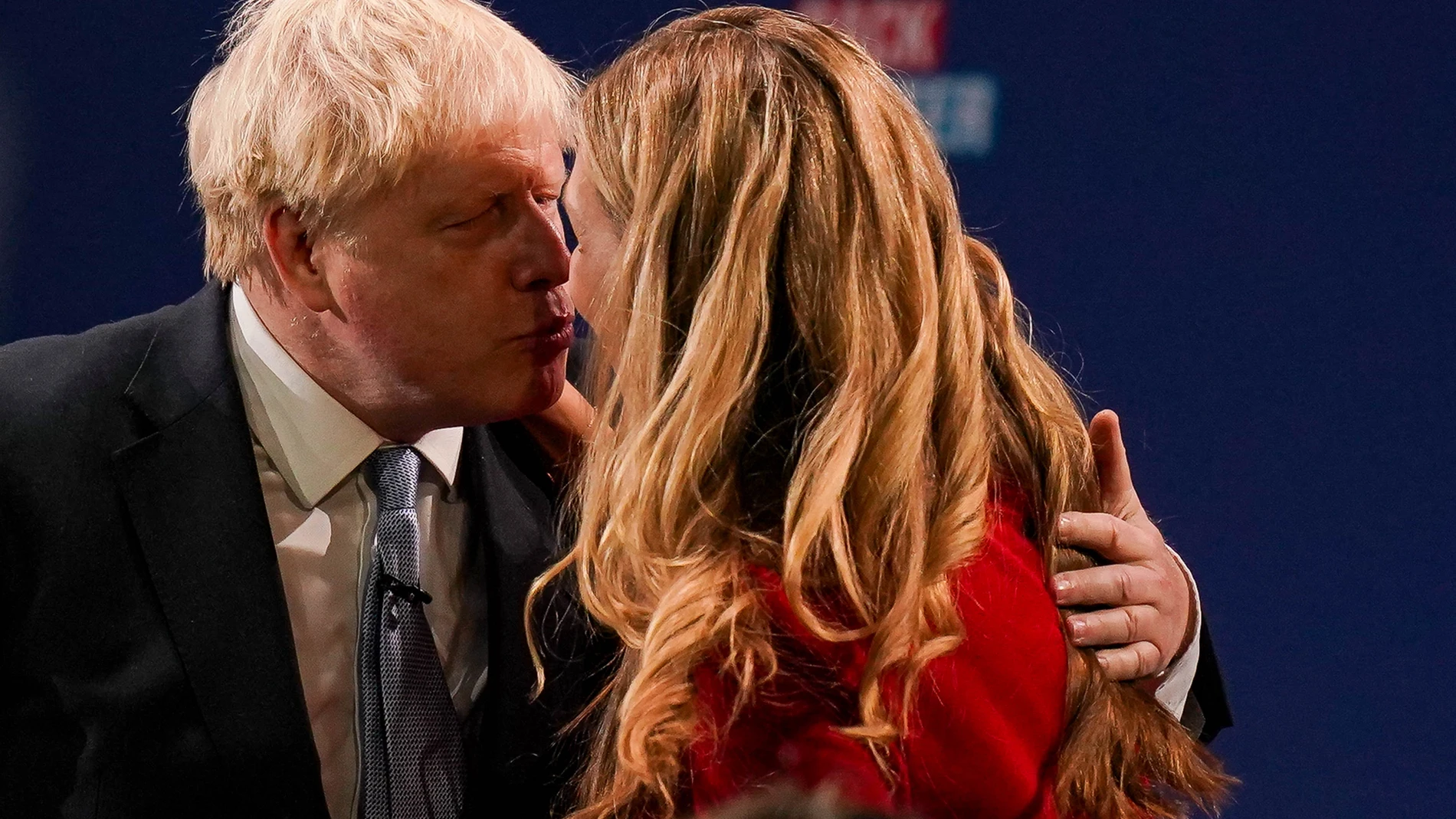 Boris Johnson y Carrie after