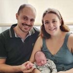Mary y su marido Alberto junto con Mateo