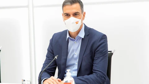 El presidente del Gobierno, Pedro Sánchez