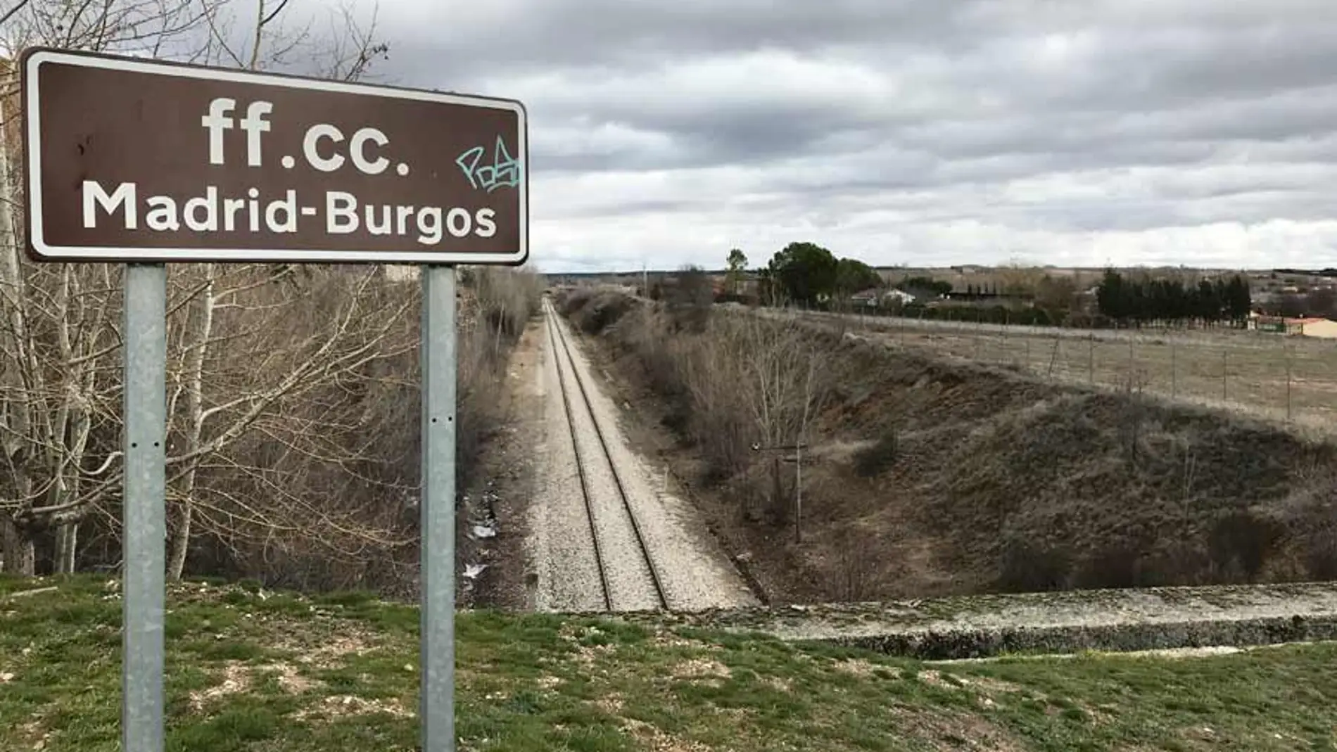 Línea Madrid-Burgos paralizada