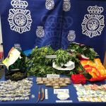 Material incautado en la operación realizada en el barrio de Las Viudas de Valladolid