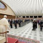 El Papa Francisco durante la Audiencia General de los miércoles