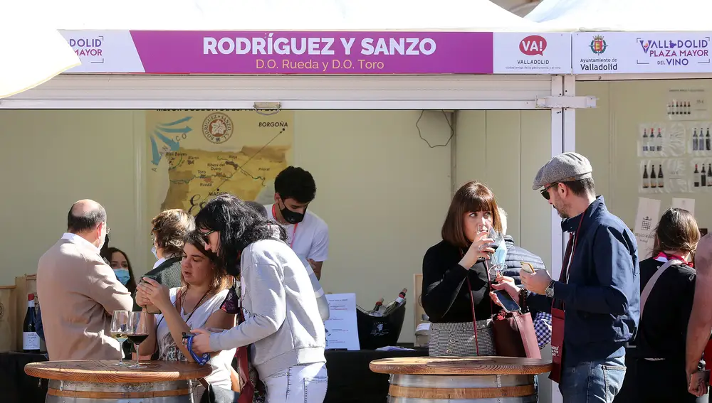 Inauguración de Valladolid, Plaza Mayor del Vino 2021