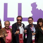 Inauguración de Valladolid, Plaza Mayor del Vino 2021, con el brindis de Óscar Puente y Ana Redondo, entre otros