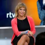 Toñi Prieto, durante una presentación de RTVE