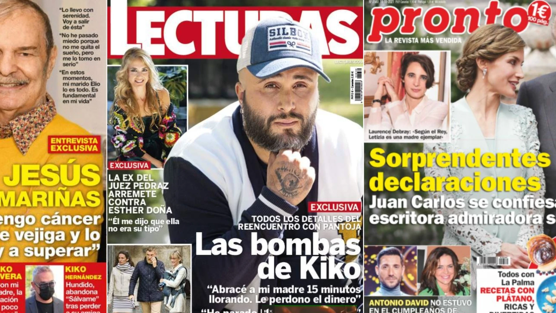 Portadas Revistas del corazón 11 de octubre de 2021