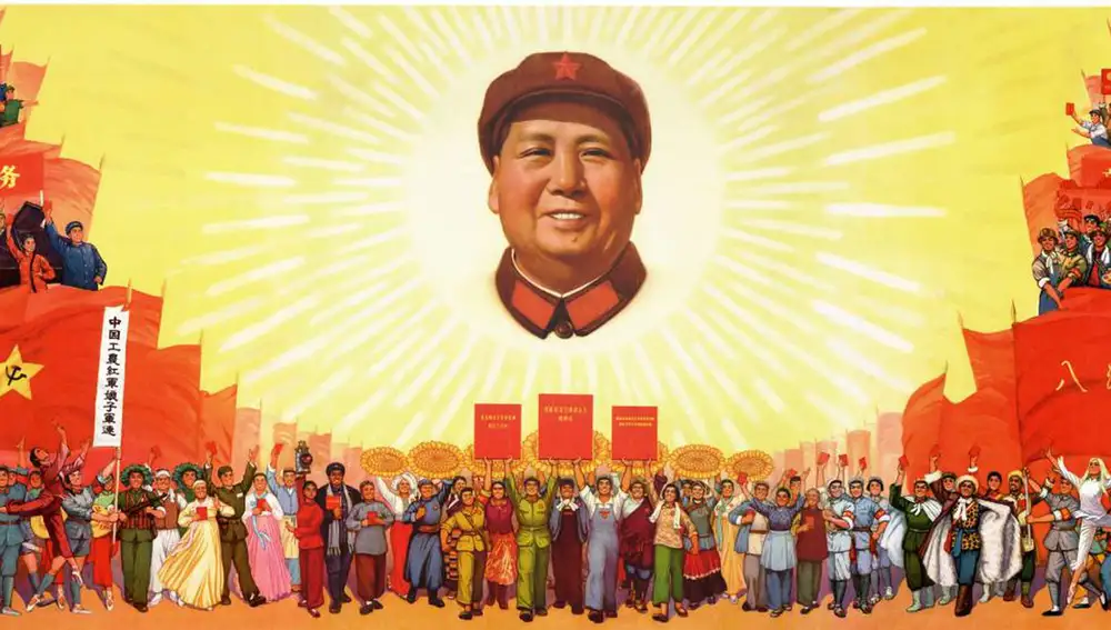 Cartel maoísta de la Revolución Cultural