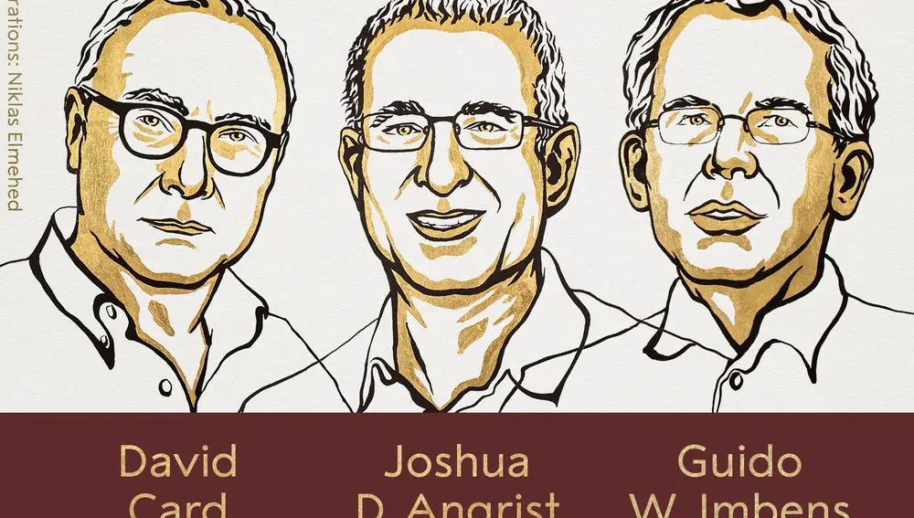 Galardonados con el Nobel de Economía 2021ACADEMIA SUECA DE CIENCIAS11/10/2021