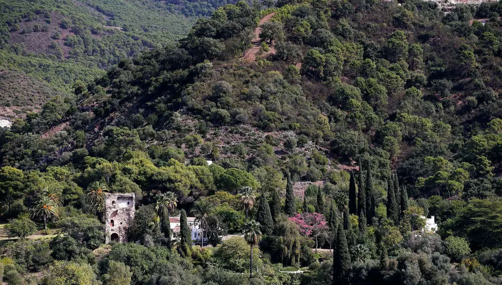 El cortijo de Benahavis (Málaga), donde el primer ministro británico pasa unos días de vacaciones