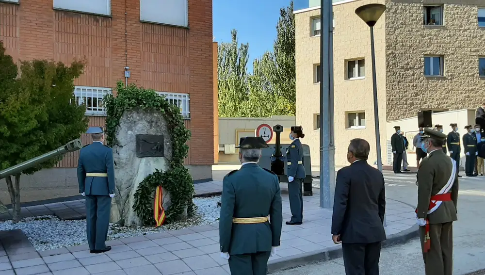 Homenaje en Burgos a los que dieron su vida por España