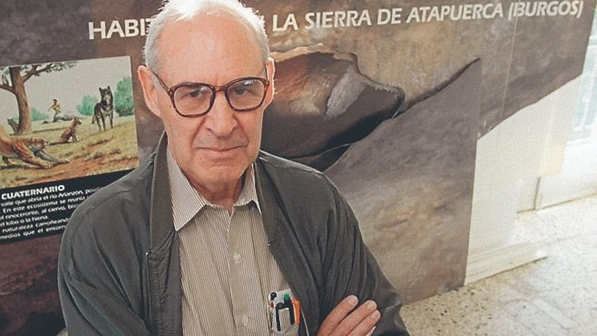 El paleontólogo Emiliano Aguirre en una imagen de archivoFUNDACIÓN ATAPUERCA12/10/2021