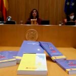 La ministra de Hacienda, María Jesús Montero, presenta el proyecto de Ley de Presupuestos Generales del Estado para 2022 en el Congreso el pasado miércoles