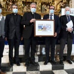 Presentación del cupón de la ONCE dedicado al octavo Centenario de la Catedral de Burgos