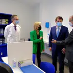 El presidente de la Junta de Castilla y León, Alfonso Fernández Mañueco, inaugura el nuevo centro de salud de Calzada de Valdunciel (Salamanca)