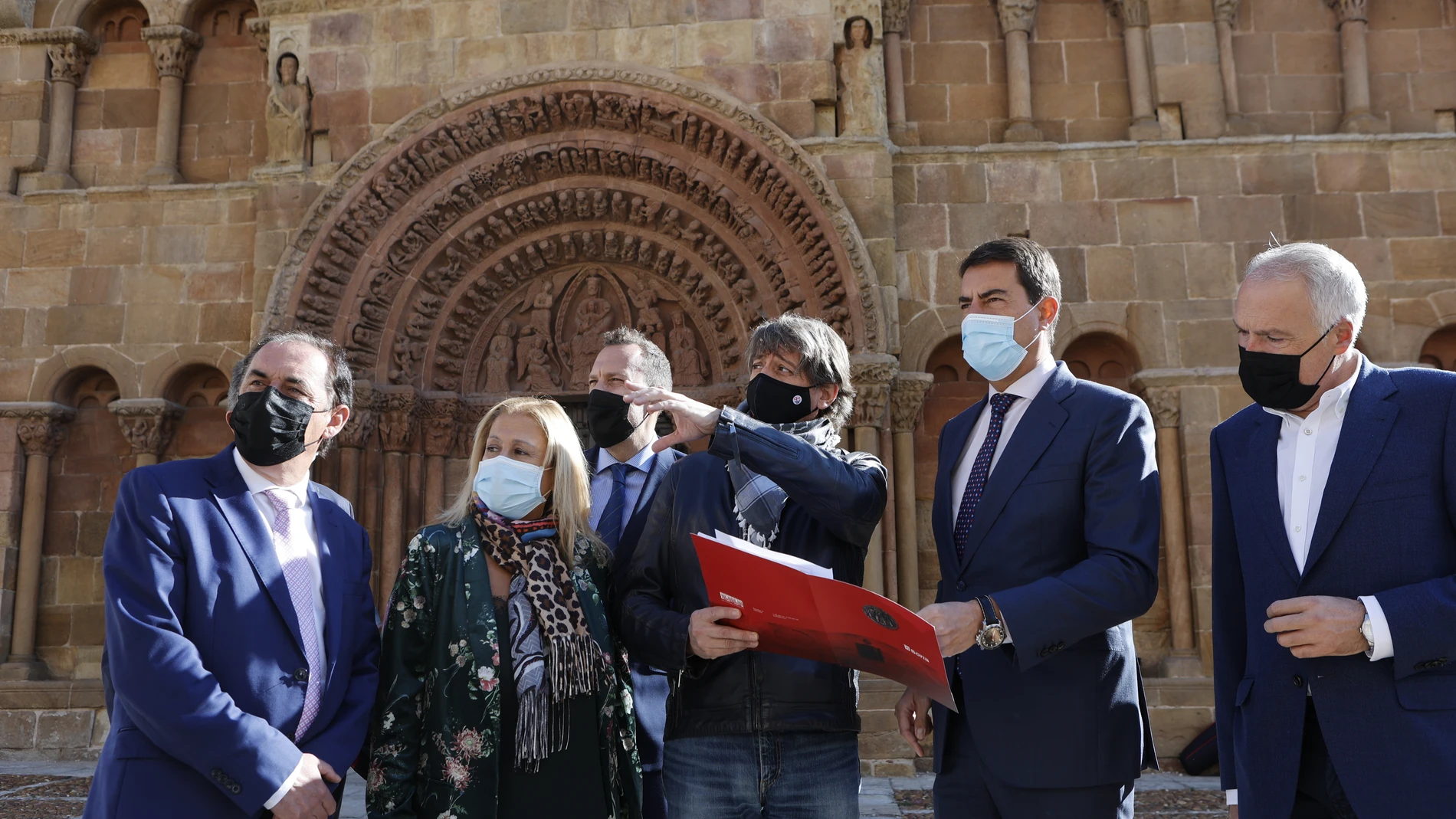 El consejero de Presidencia, Angel Ibánez, visita Soria