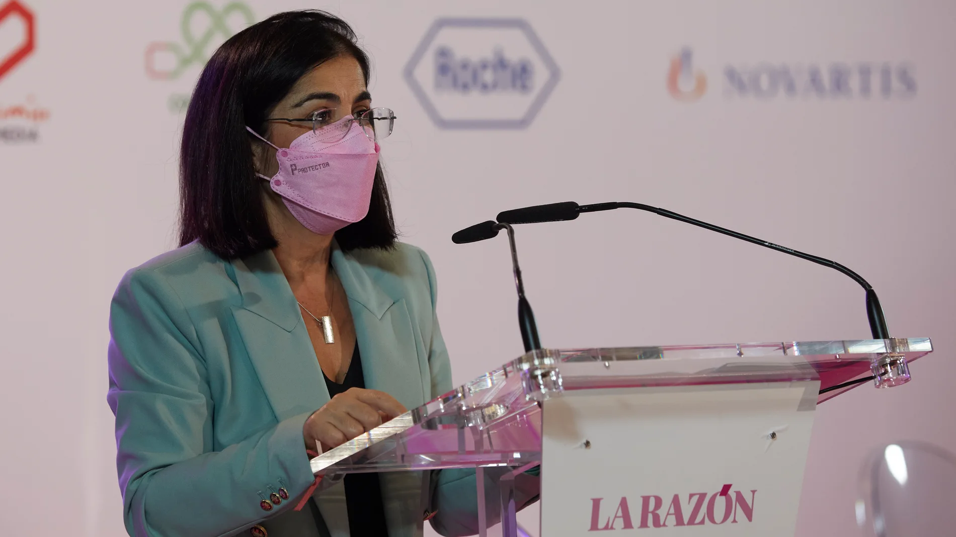 La ministra de Sanidad, Carolina Darias, interviene en el Foro de La Razón