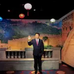 La figura del presidente chino, Xi Jinping, en el museo Madame Tussauds Museum, de Dubai