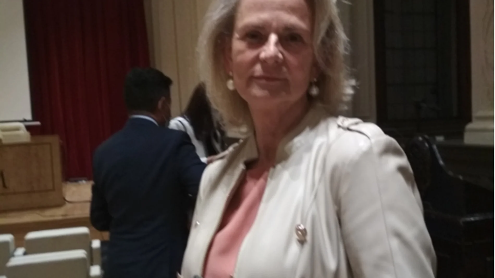 Rosa Olazábal, presidenta de Paz y Cooperación
