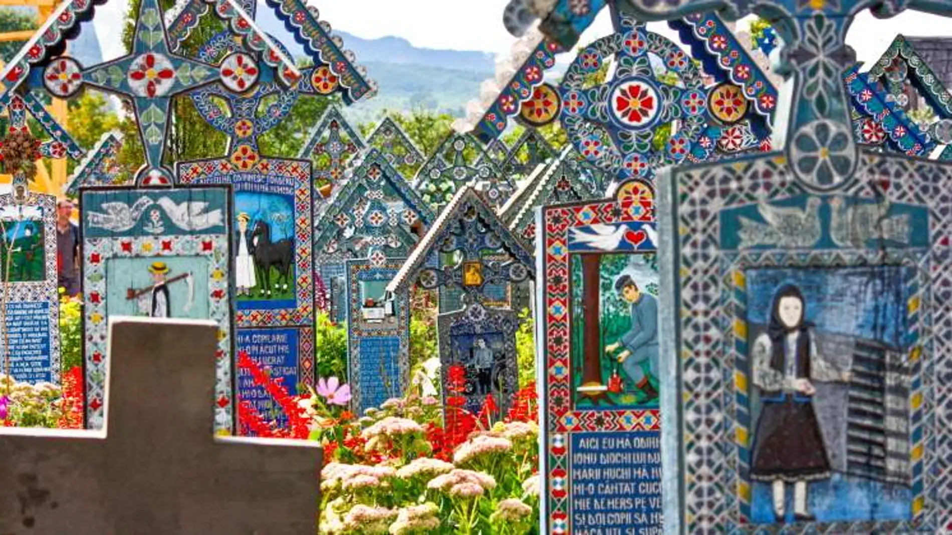 Cementerio de Sapanta, en Rumanía