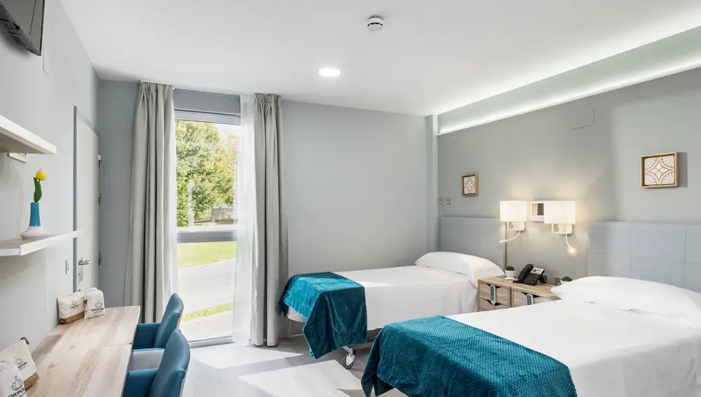 Instalaciones de la nueva residencia de Clece en Palencia
