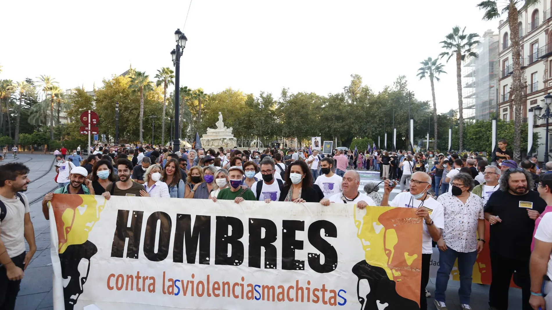 La marcha partió desde la Puerta de Jerez de Sevilla