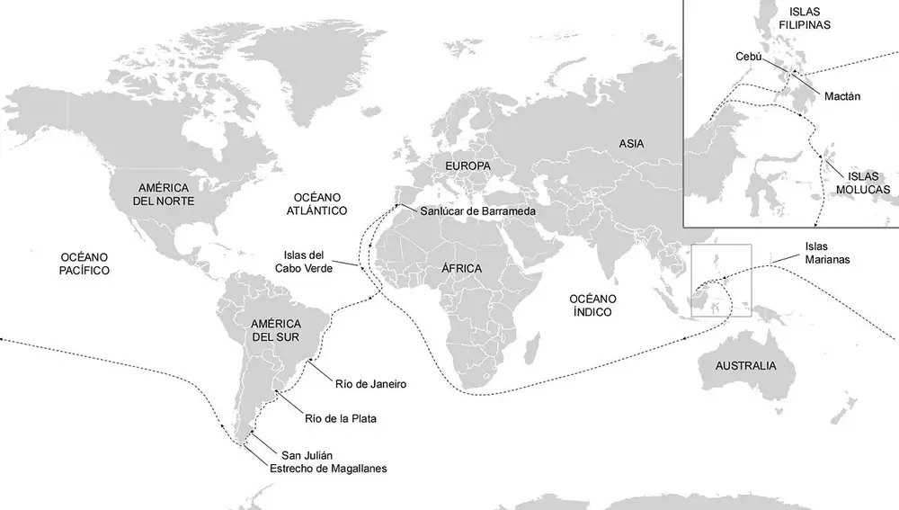 Travesía de la expedición Magallanes-Elcano