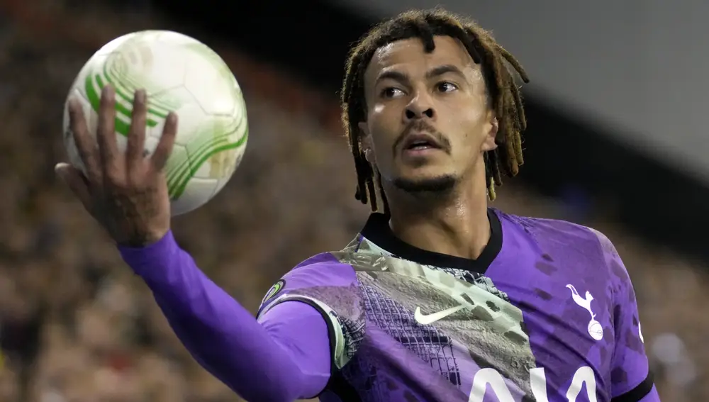 Dele Alli con el Tottenham.
