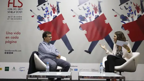 Javier Cercas y Marta Maldonado