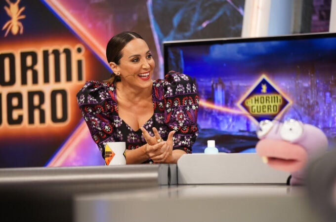 Tamara Falcó en 'El Hormiguero'.