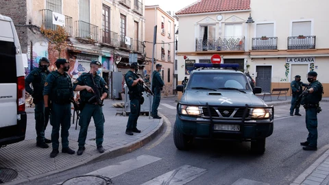 Imaagen de archivo de una operación de la Guardia Civil contra el yihadismo EFE/Jorge Zapata
