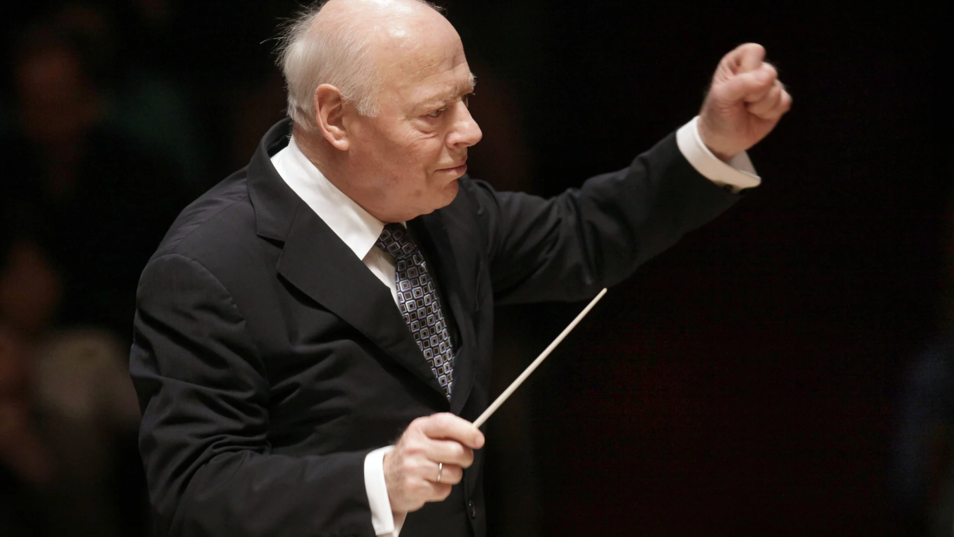 Bernard Haitink, ante la Orquesta Sinfónica de Boston