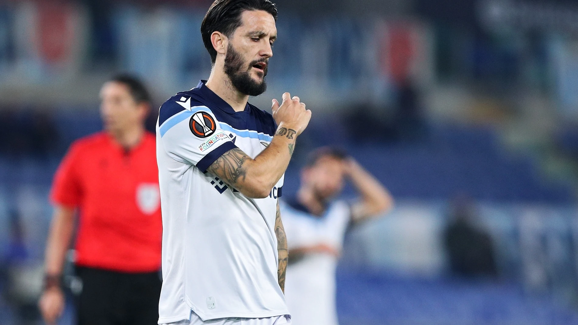 Luis Alberto con la Lazio.
