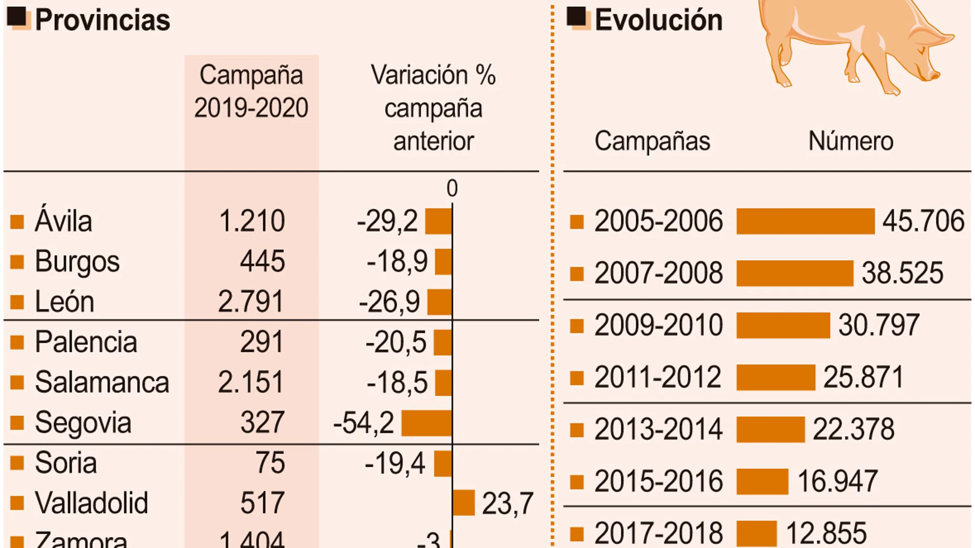 Matanza domiciliaria del cerdo en Castilla y León