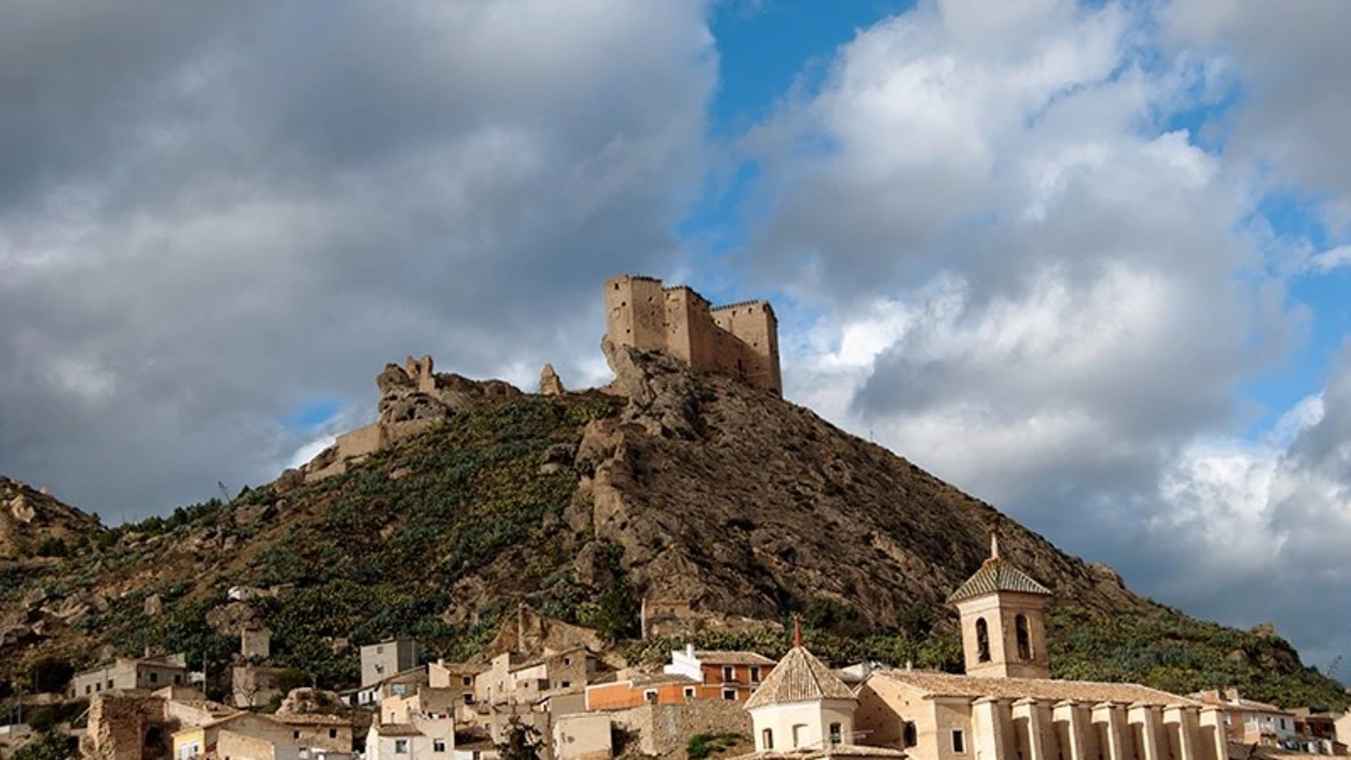 Castillo de los Vélez, en Mula (Murcia)
